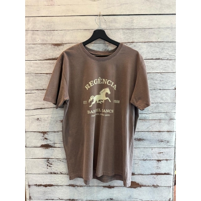 Camiseta Regência Barrel Ranch Marrom