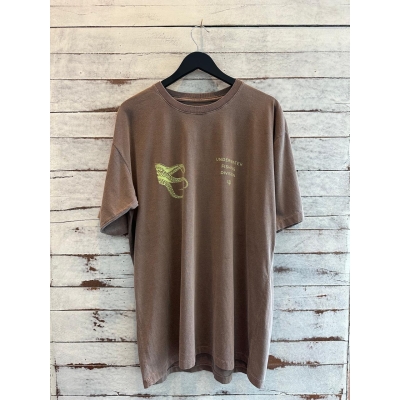 Camiseta Praia Brasil Underwater Fishing Division Marrom 