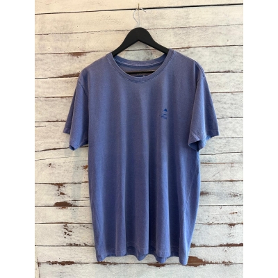 Camiseta Praia Brasil Golfinhos Azul