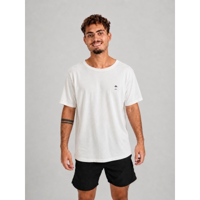 Camiseta Slim Branca Praia Brasil