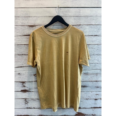 Camiseta Praia Brasil Slim Amarela